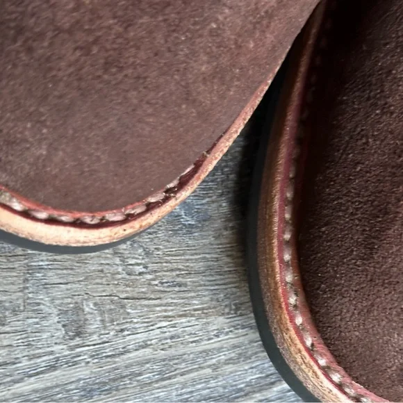 Mainstreet Brown Suede Leather Boots, Size 11.5 Dby White's Boots, Spokane WA